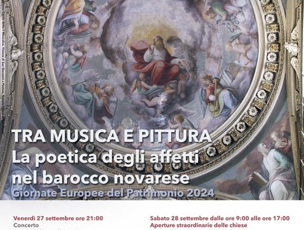 Venerdì 27 e sabato 28 settembre 2024 -“Tra musica e pittura. La poetica degli affetti nel Barocco novarese”